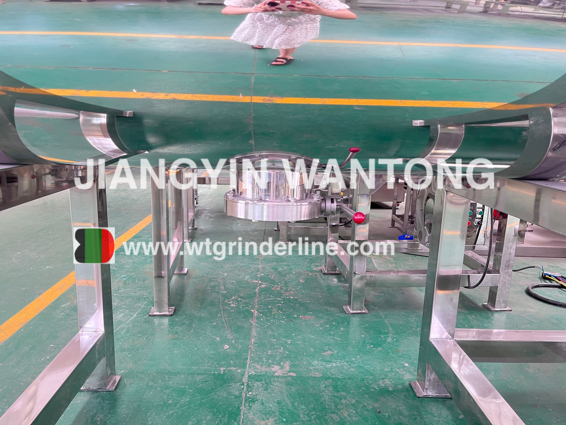 Horizontal Ribbon Protein Spices Detergent Powder Mixer Machine