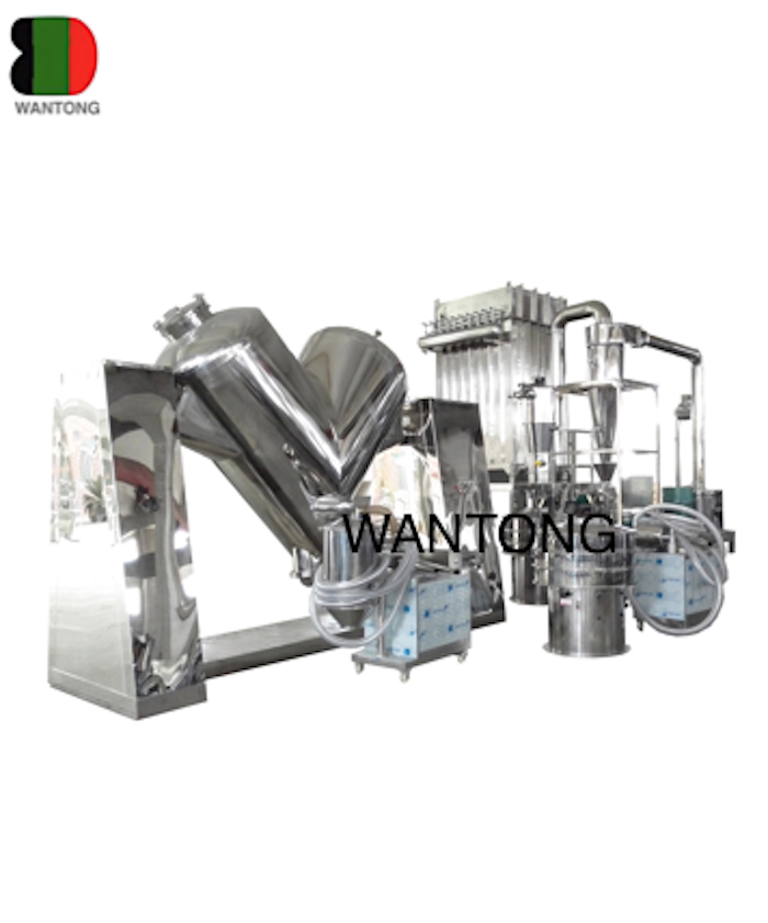 Normal Operation Process Of V Type Mixer