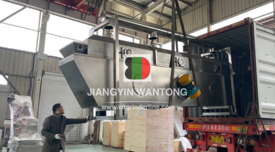 Chemical fertilizer granules making production line