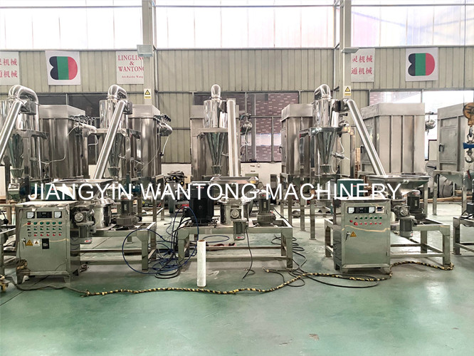 WFJ66 red chilli spice powder making crushing machine