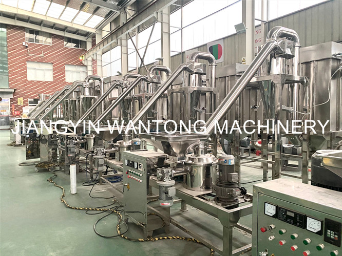 WFJ66 red chilli spice powder making crushing machine