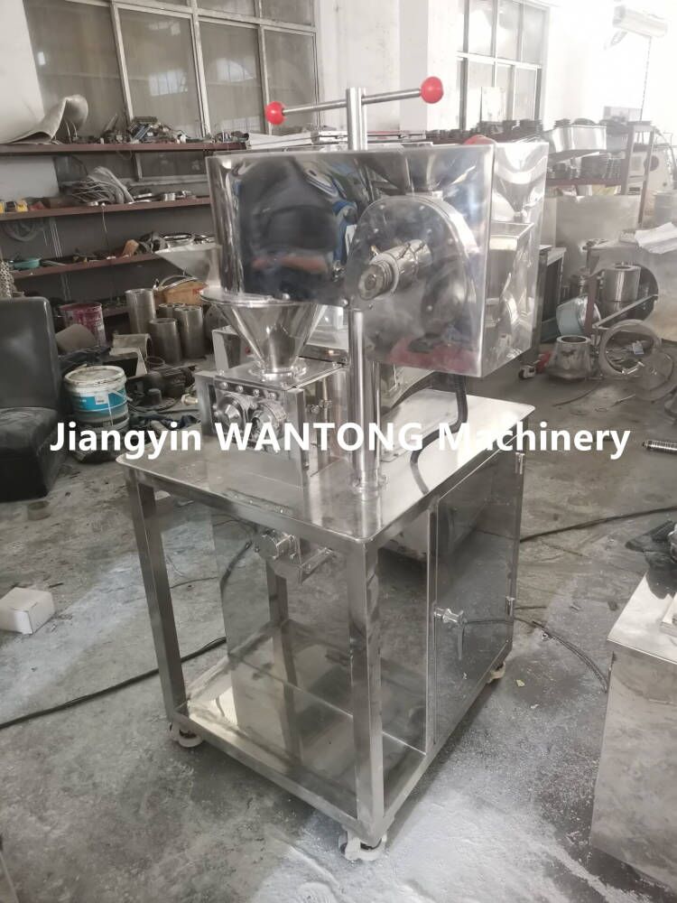 GK pharmaceutical chemical food powder pet salt rapid mixer fertilizer dry roller compactor granulator machine