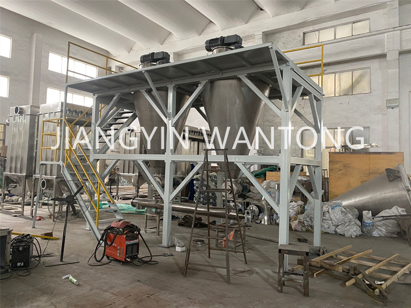 SHJ66 vertical dry powder feeds mixer blender machine