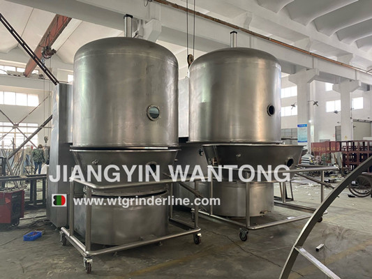 GFG66 worm powder fluid bed dryer drying machine