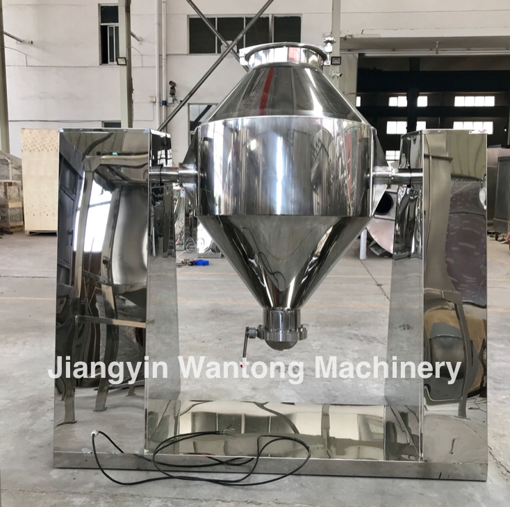 W electric rotating drum mixer blender food powder mixing machine price