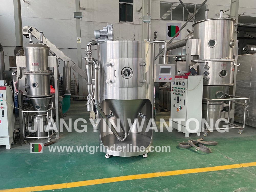 LPG laboratory blood powder spray dryer drying machine for dry milk powder