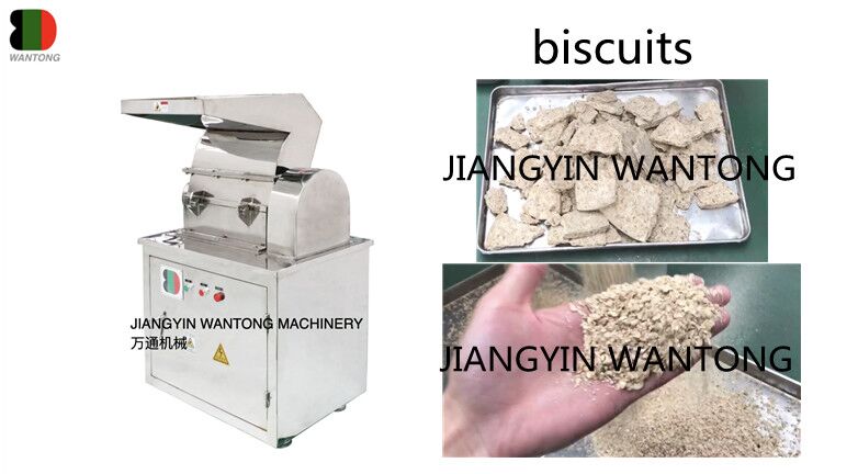 CSJ Arabic Gum Fruit Grinder Dates Chilli coarse crusher Cinnamon Biscuits Grinding Machine