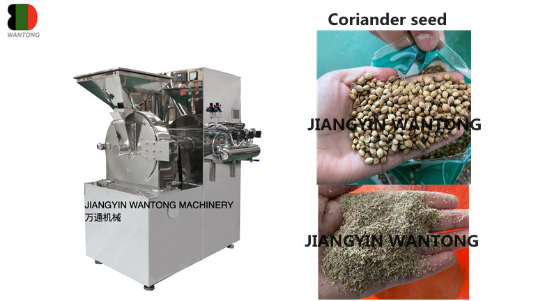 WLF coriander seed powder making tea crushing Leaf herb sugar grinding machine