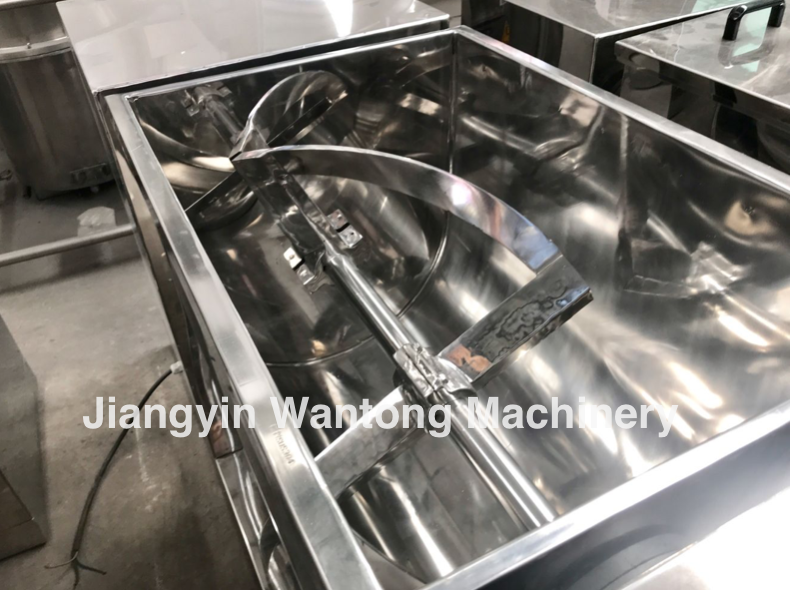 ​CH double Z arm single slurry ribbon blade screw cone tank mixer blender mixing machine