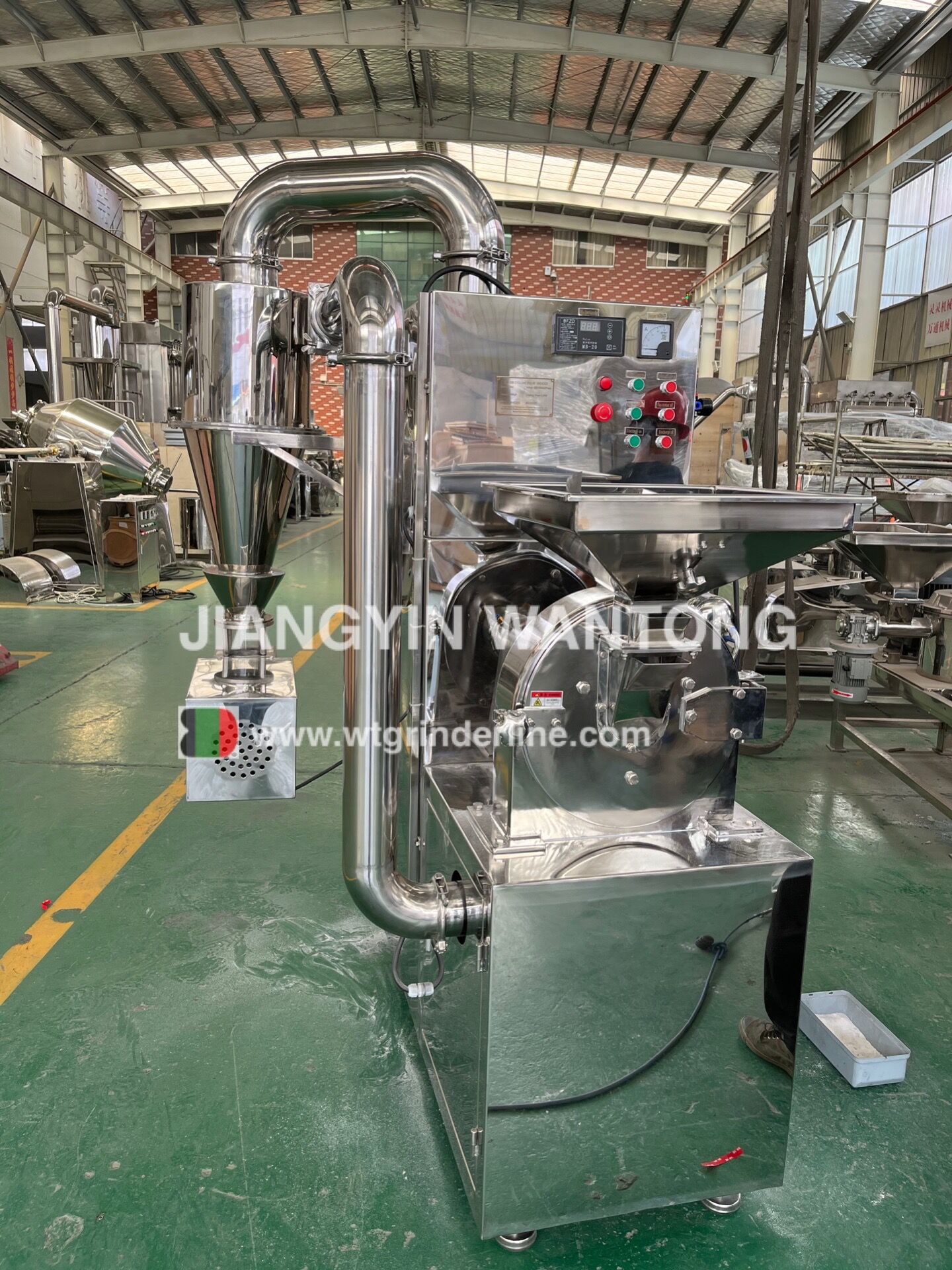 WLF Grain Milling Turmeric Herb Root Spice Leaf Powder Making Pulverizer Grinder Grinding Machine