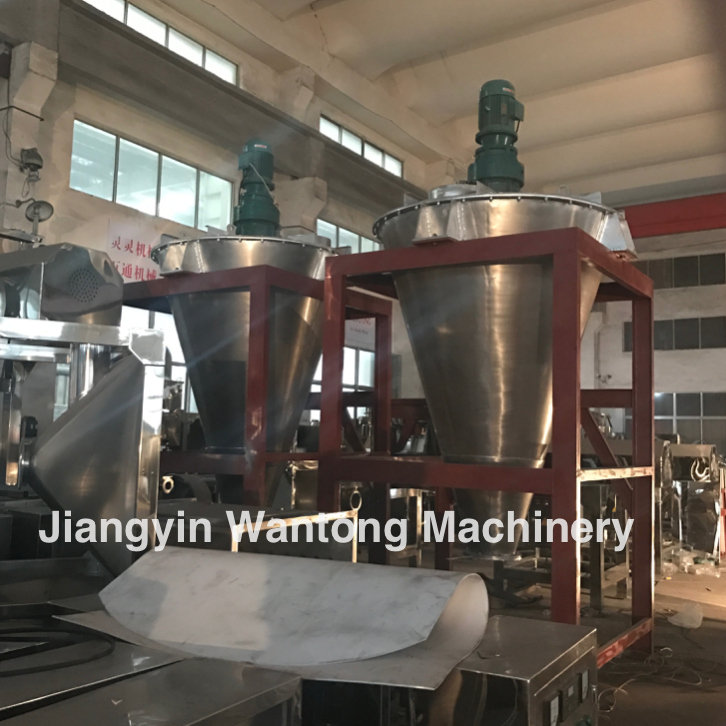 SHJ Conical Double Screw Mixing Blender Machine For Dry Tea Powder