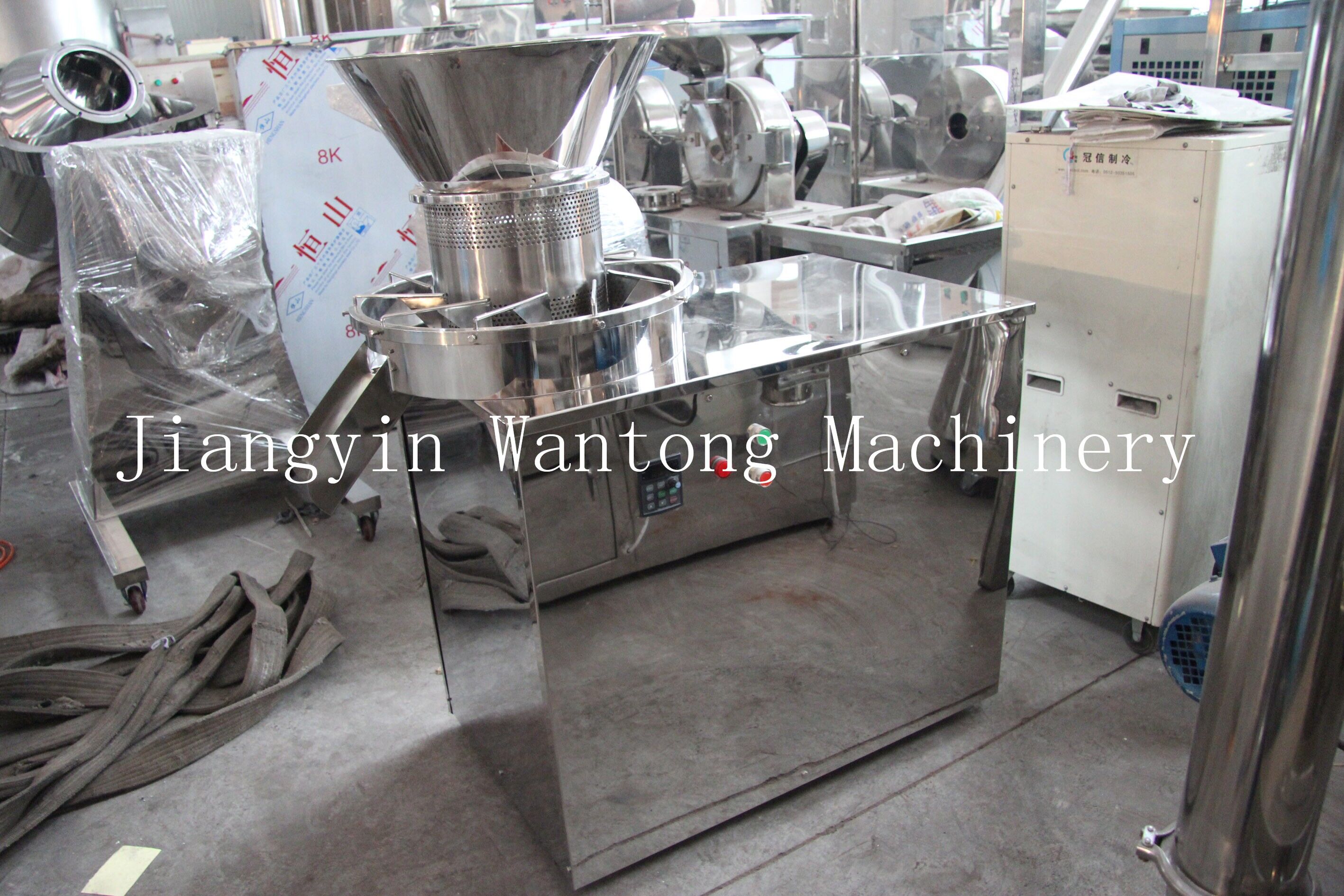 Zlg High Efficient Roll Compactor Rotary Drum Wet Extruding Granulator Machine