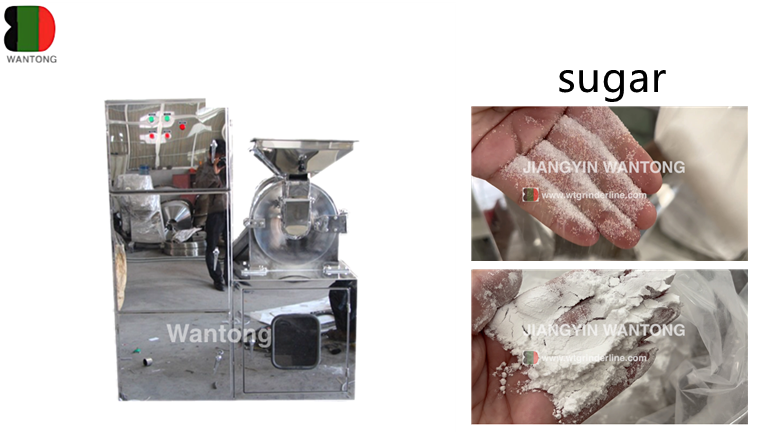 Sugar Grinding Machine Sugar Grinder Sugar Powder making Machine Wantong Machinery