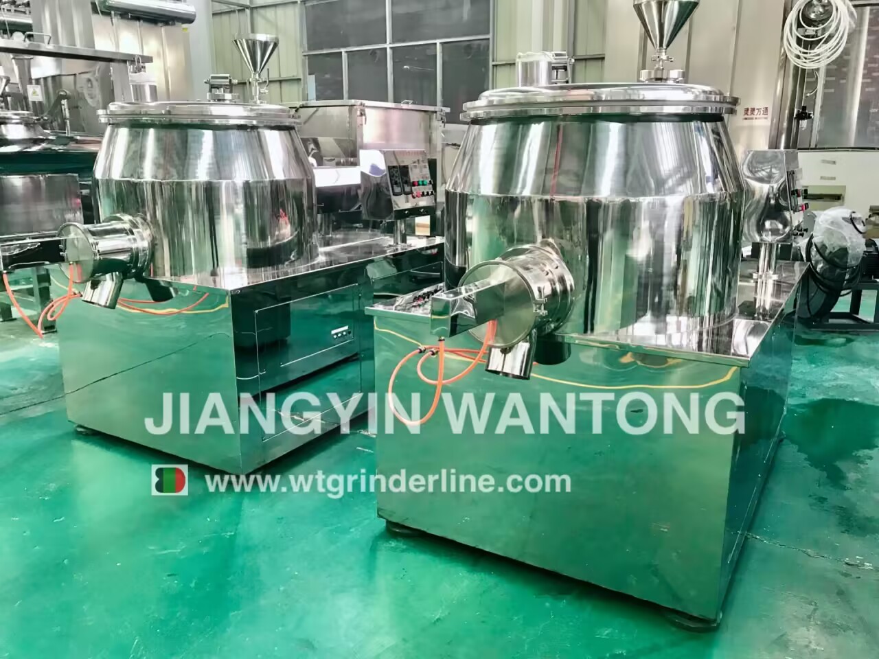 GHL Stainless Steel 304 Coffee Milk Pharmaceutical Powder Rapid Wet Mixer Granulator Machine