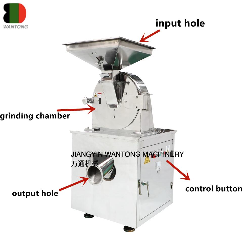 WF Pin Mill Machine Operation and Notes