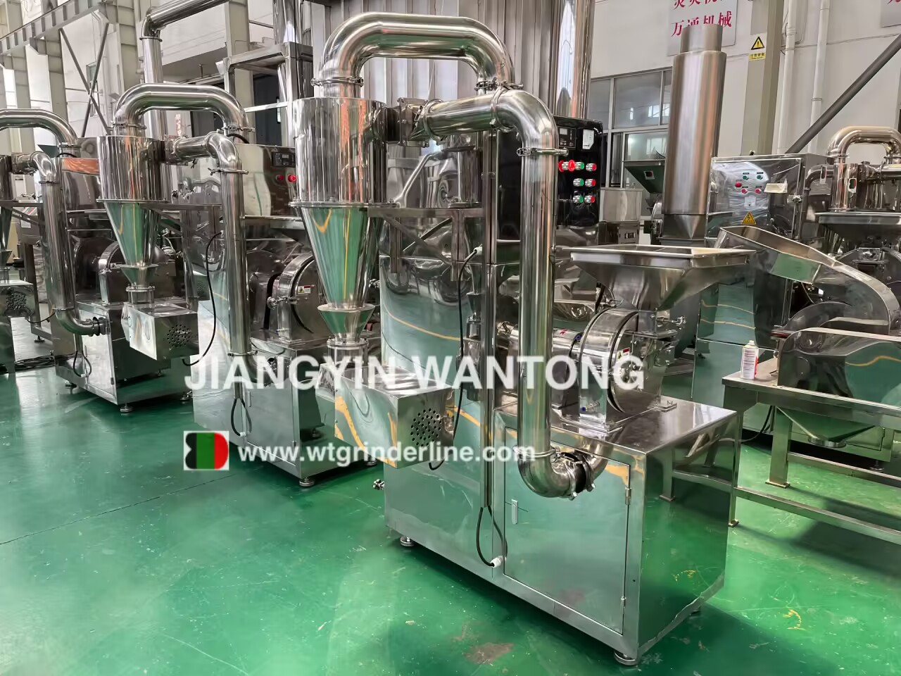 Work Principle of WF Pin Cyclone Pulse Pulverizer Machine