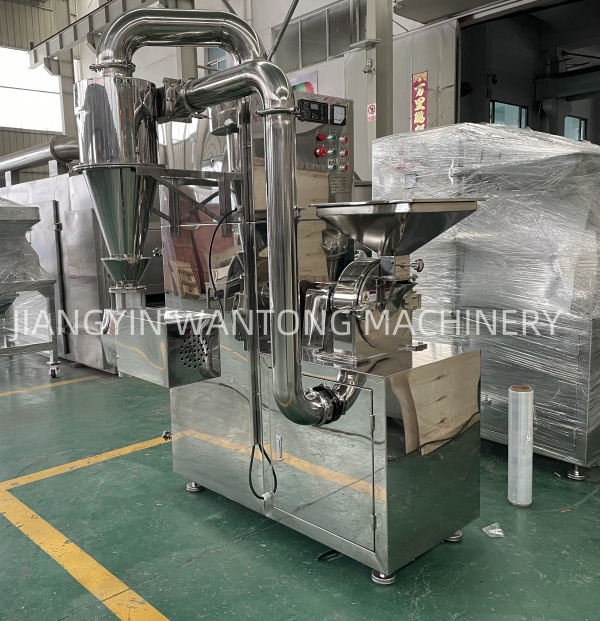 WF90 crusher for chili with auto pulse dust