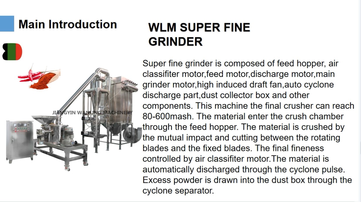 WFJ66 fine powder grinding machine