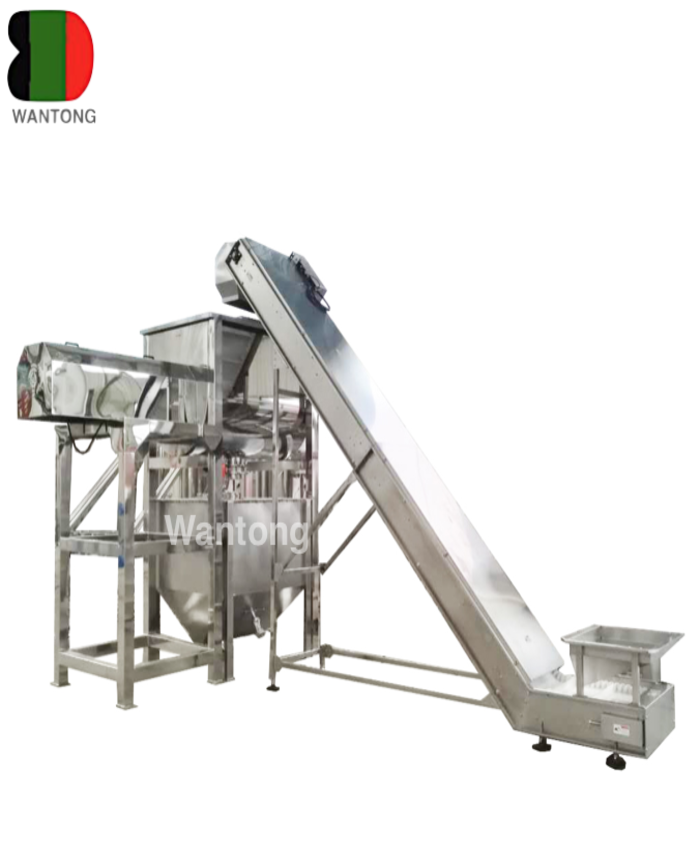 Full Stainless steel Horizontal ribbon spiral conical mixer