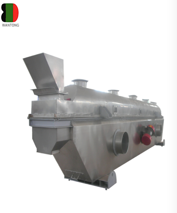 continously vibrating fluid bed dryer