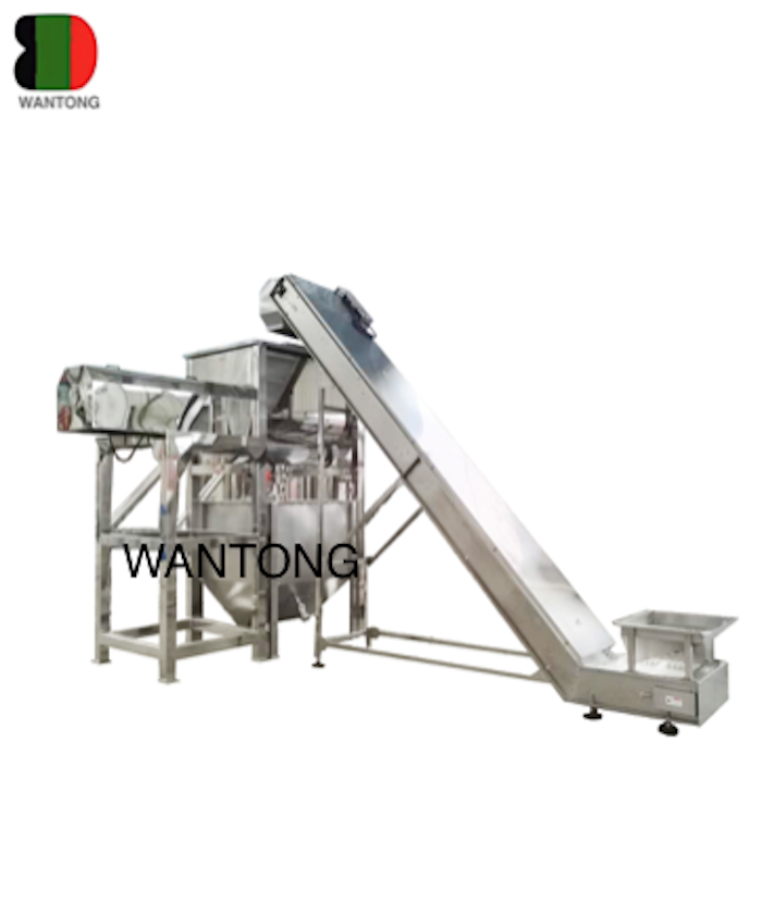 Full Stainless steel Horizontal ribbon spiral conical mixer