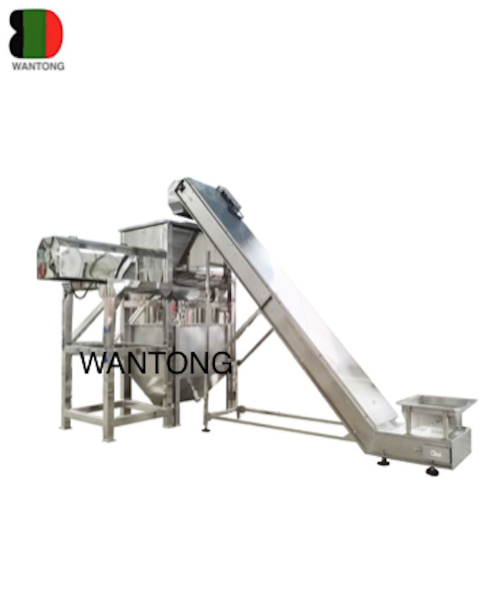 Full Stainless Steel Horizontal Ribbon Spiral Conical Mixer