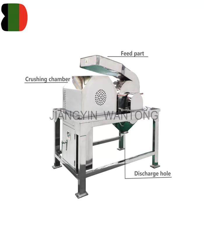 GFSJ66 herbal herb powder making grinder crusher hammer mill machine