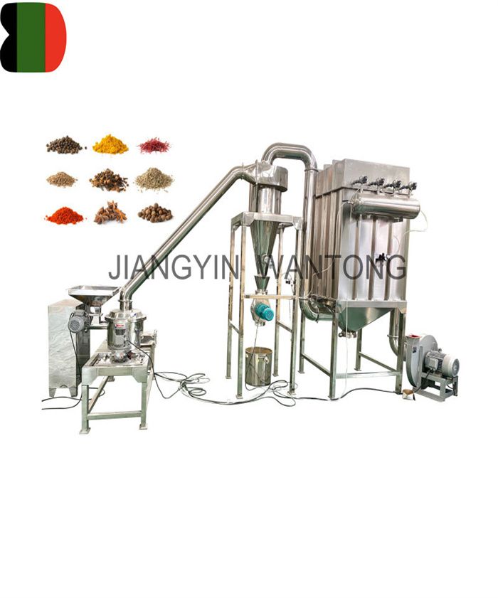 WFJ66 red chilli spice powder making crushing machine