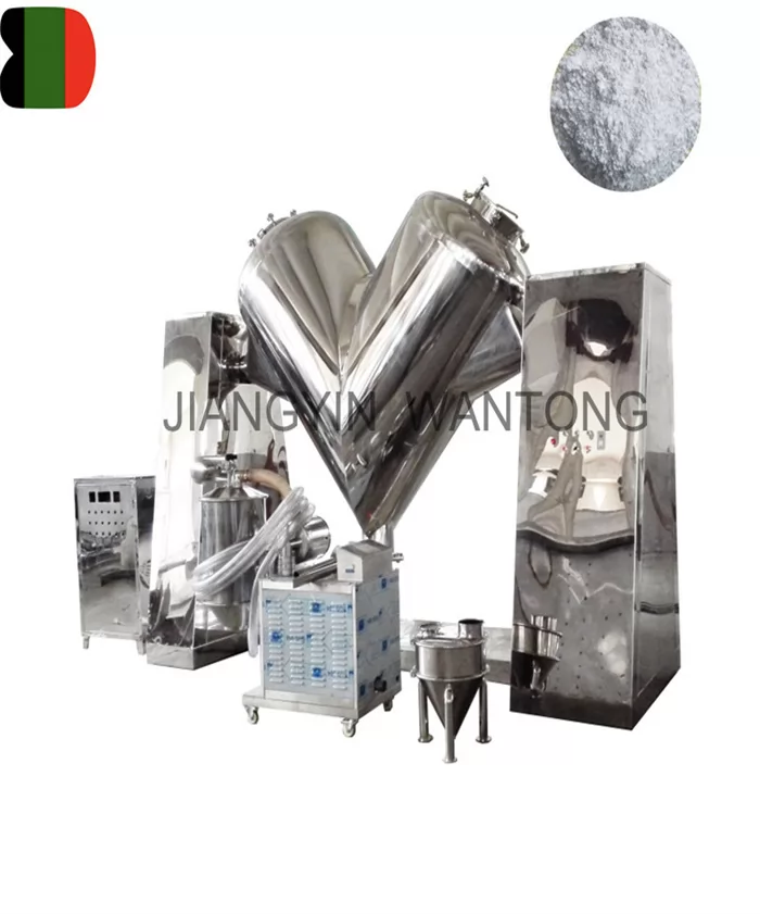 V66 v type industrial tea mixing blender machine dry powder mixer machine suppliers