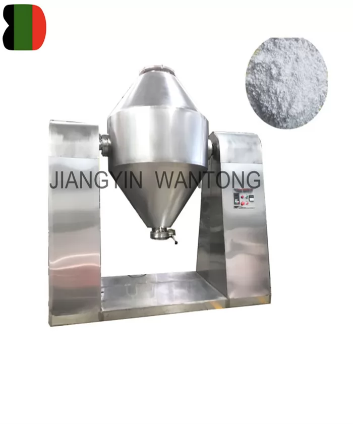 W66 additive powder double cone mixer blender mixing blending machine