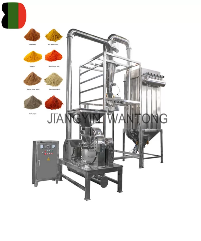 WF66 pepper chilli spice crushing grinding crusher grinder pulverizer machine