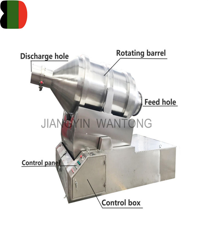 EYH66 animal feed 2d two dimensional motive mixer blender