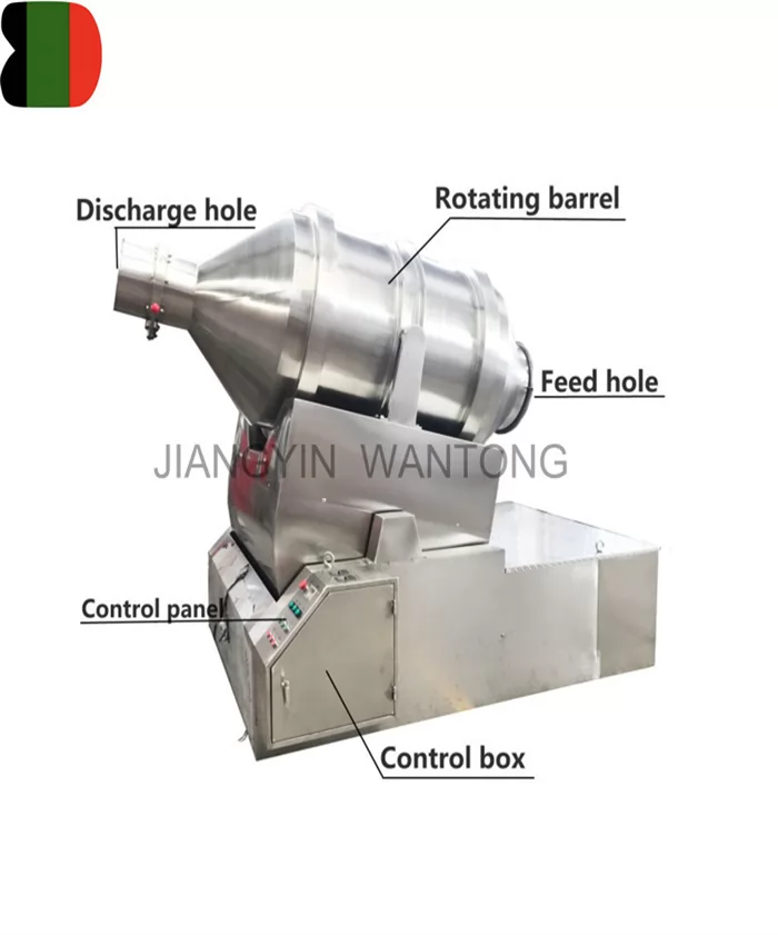 EYH66 2d starch motive mixer mixing blending machine