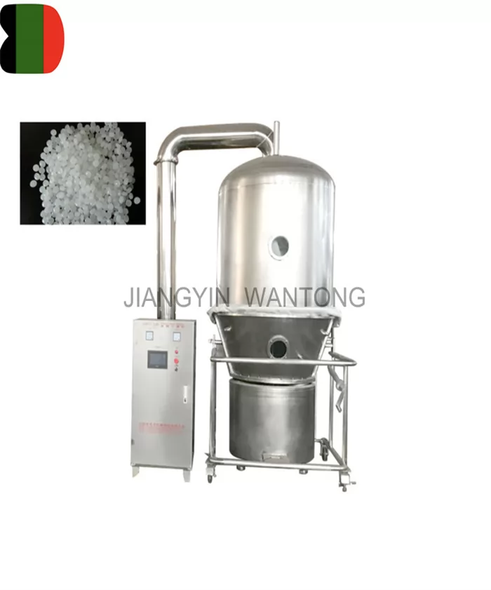 GFG plastic granule fluid bed dryer drying machine