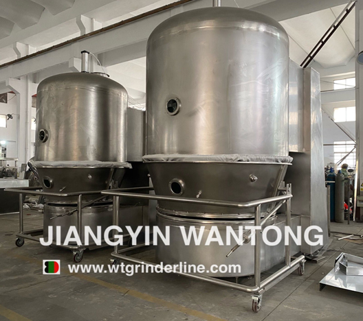 GFG Chemicals Powder Desiccated Coconut Fluid Fluidized Bed Dryer Machine