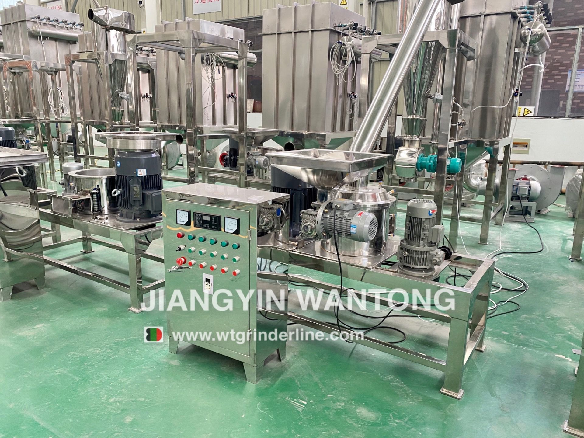 WFJ Dry Cassava Leaf Egg Shell Crusher Machine Dry Food Protein Powder Making Machine