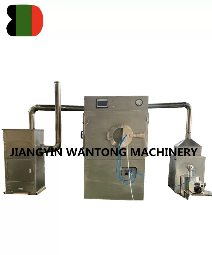 BTJ stainless steel pills coating machine GMP