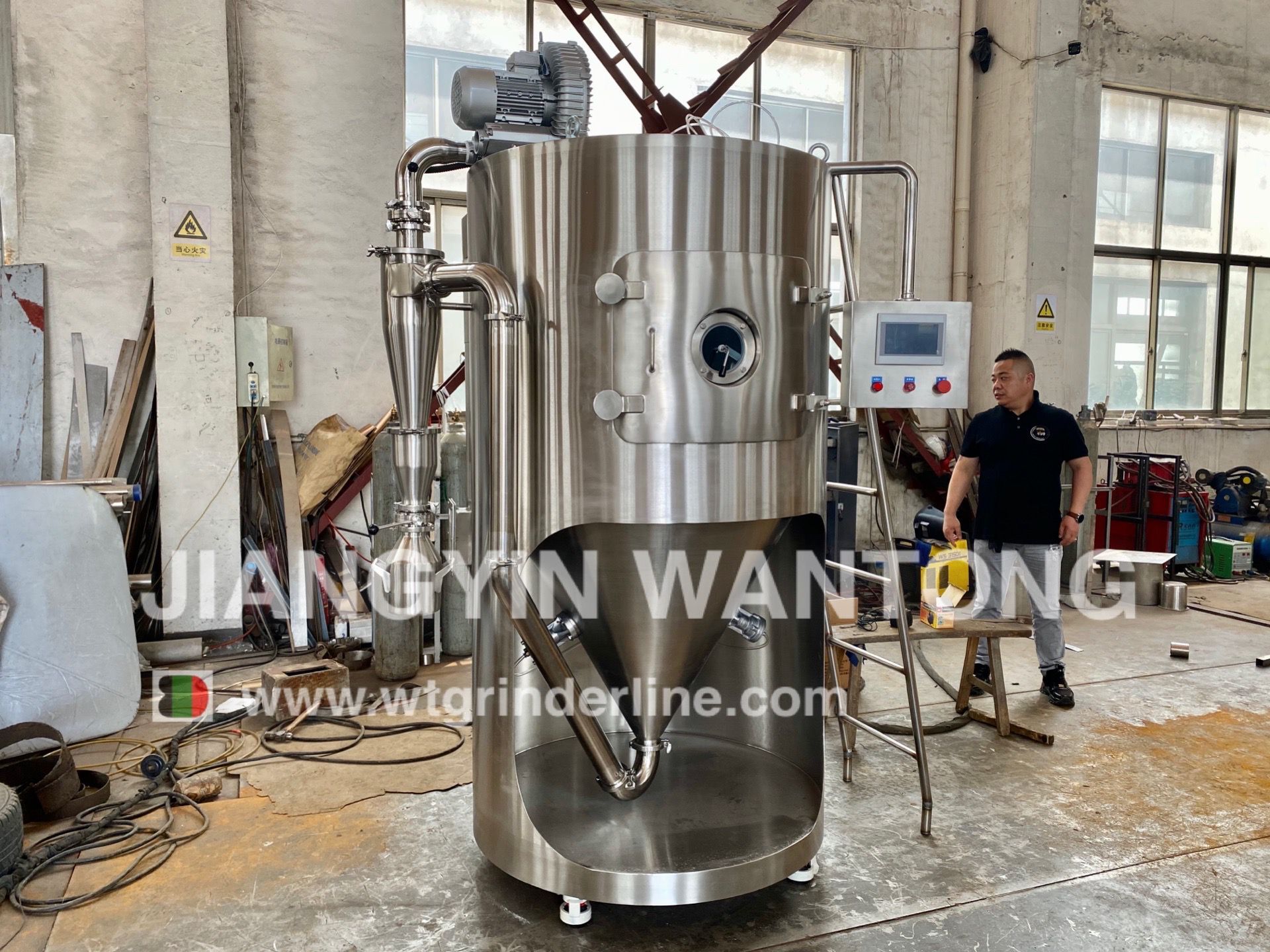 LPG Lab Factory Price Whey Protein Making Machine Milk Centrifugal Spray Dryer Drying Equipment
