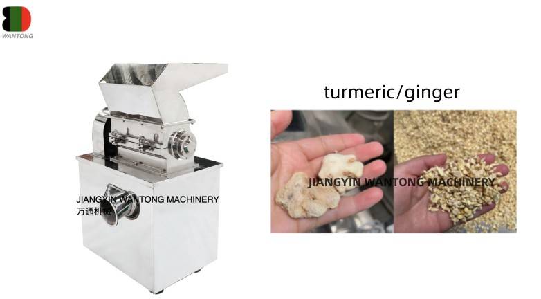 CSJ Coarse Crusher Turmeric Ginger Powder Making Machine