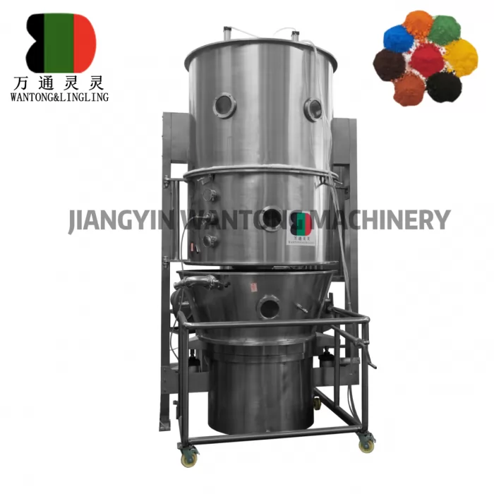 FL66 fluid bed dryer granulator herbicide granulator machine
