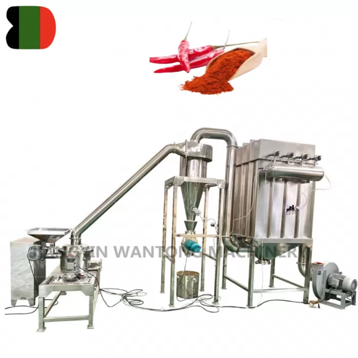 WFJ66 red chilli spice powder making crushing machine