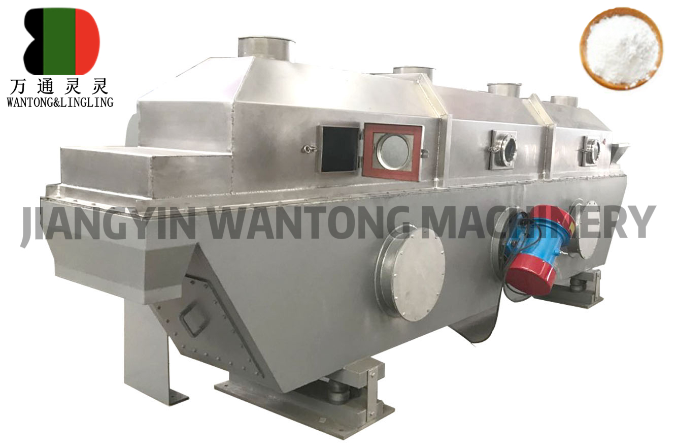 continously vibrating fluid bed dryer
