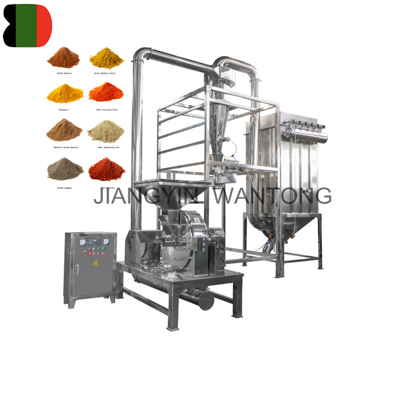 500kg/h icing sugar grinding grinder pin mill machine